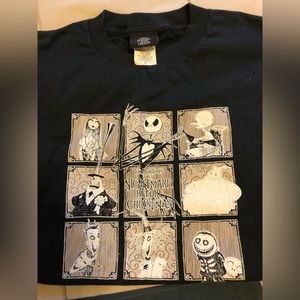 Vintage 90s Nightmare Before Christmas graphic tshirt